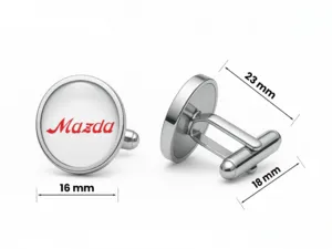 Mazda Manschettenknöpfe Herren Geschenk Premium Modern Set